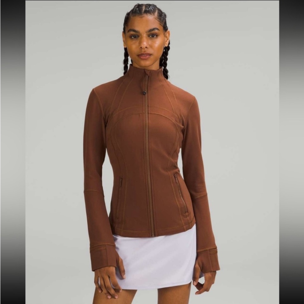 lululemon athletica Brown Full-Zip Utility Jacket